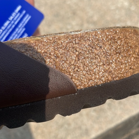 Birkenstock Arizona women’s  Birko-Flor sandal brown nwt - Picture 11 of 13